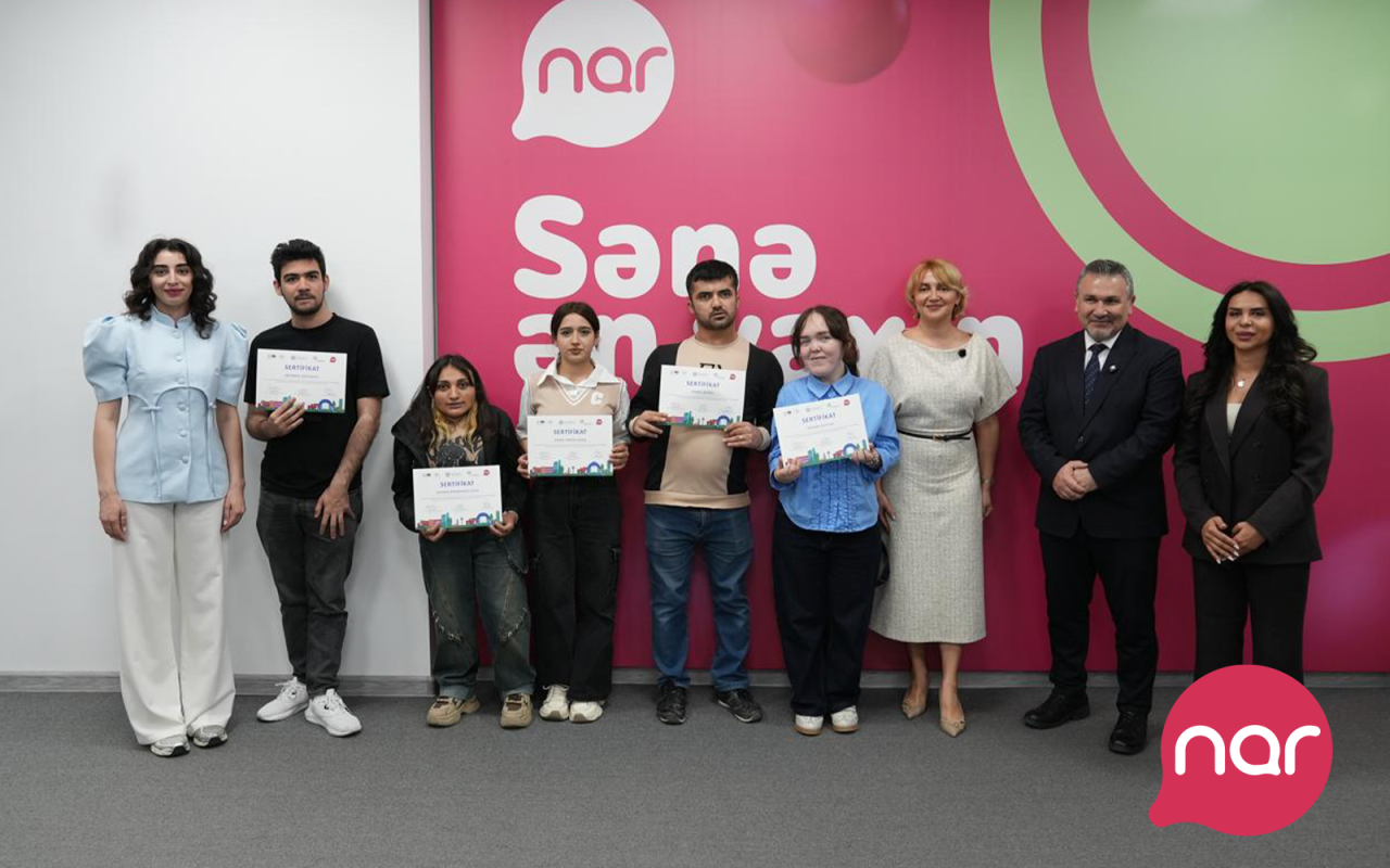 “Nar” WUF 13 çərçivəsində inklüziv təcrübə proqramı iştirakçılarını təltif edib - FOTOLAR